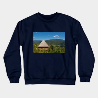 Ostrovica Castle in Kulen Vakuf, Bosnia Crewneck Sweatshirt